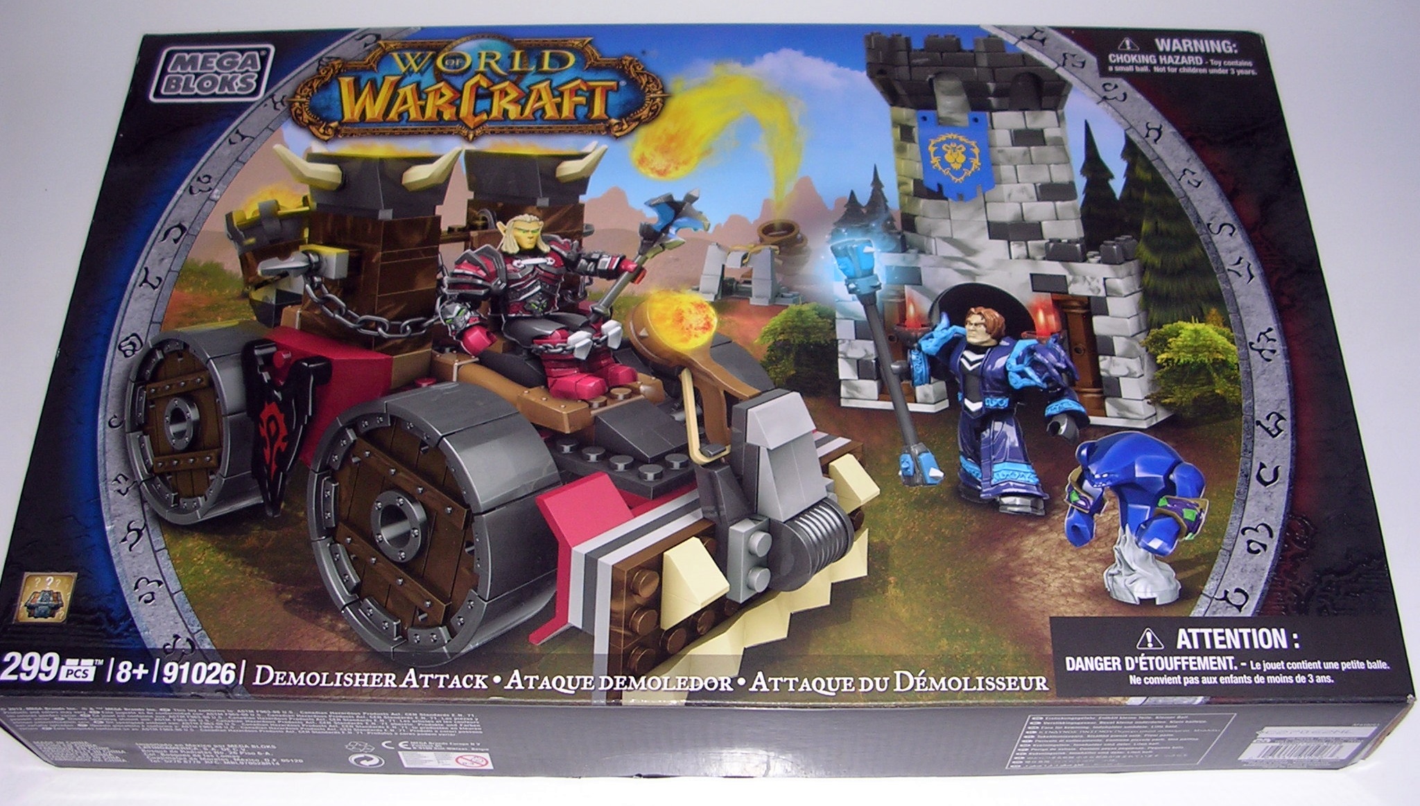Mega Bloks World of Warcraft Demolisher Attack 91026 2012 for sale online 