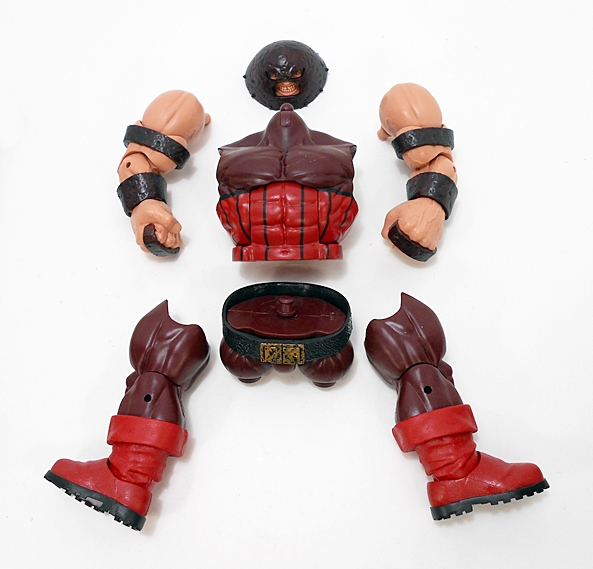 MARVEL LEGENDS DEADPOOL 6  Figurine Taco Bazooka Juggernaut