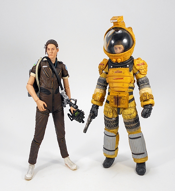 Alien Isolation: Amanda Ripley (Jumpsuit and Compression Suit) by NECA