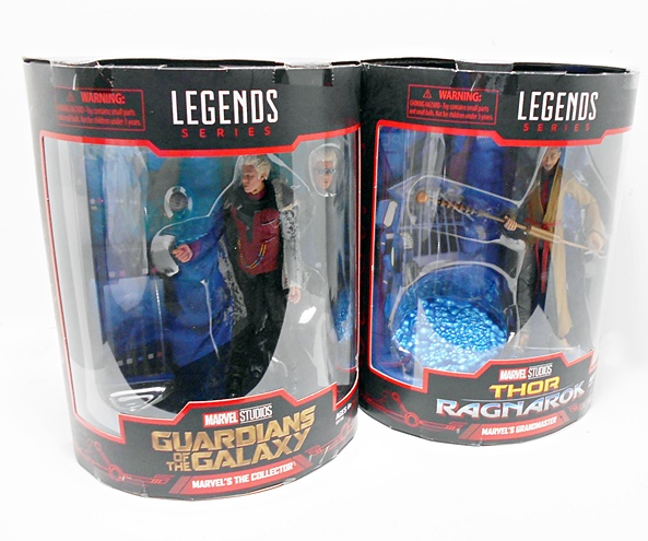 Hasbro SDCC 2019 Exclusives MARVEL LEGENDS THE COLLECTOR AND GRANDMASTER. 